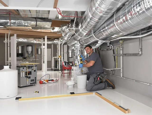 Professional duct sealing service by West Warwick Air Duct Cleaning in West Warwick