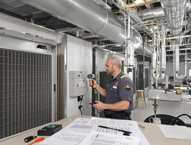 Professional filter system inspection by West Warwick Air Duct Cleaning in West Warwick