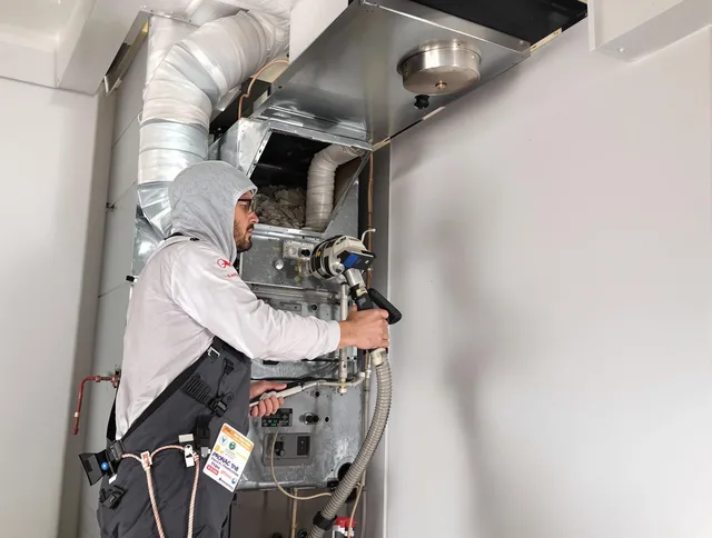 Expert furnace duct cleaning by West Warwick Air Duct Cleaning in West Warwick